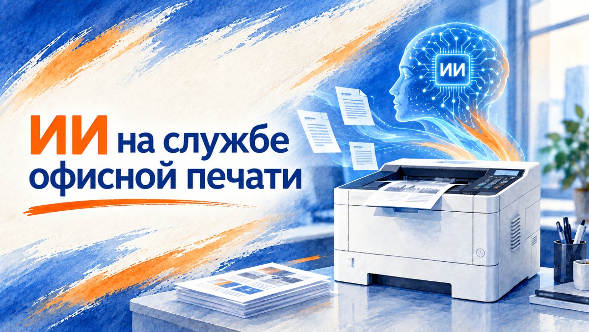 Искусственный интеллект в офисной печати: как «умные» МФУ меняют обслуживание принтеров и расходных материалов Искусственный интеллект в офисной печати: как «умные» МФУ меняют обслуживание принтеров и расходных материалов