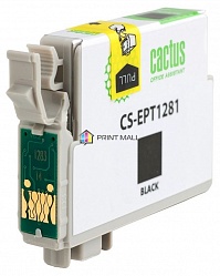 EPT1281   Epson Stylus S22, S125, SX420, SX425; Office BX305 Black 10 . (Cactus)