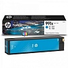 Картридж HP 991X струйный голубой увеличенной емкости (16000 стр) M0J90AE