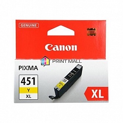  Canon CLI-451XLY Pixma iP7240, MG6340, MG5440 (6475B001)