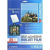 Пленка Lomond Pet Ink Jet Film 2700003 – прозрачная самоклеящаяся, А4, 100 мкм, 25 листов