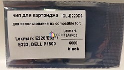  ICL-E220D6 Lexmark E220, E321, E323, DELL P1500 (6K)