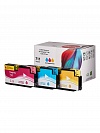 Набор картриджей Sakura для HP Designjet T120/T520 ePrinter, пигмент. 73 мл. (C/M/Y по 1 шт./упак.) P2V32A (№711 Tri-colour)