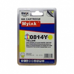  MyInk  EPSON R270/390/RX590/TX700/1410 Yellow (16 ml, Dye) (T0814/T0824)