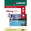 Бумага Lomond 0102041 Односторонняя Глянцевая фотобумага для струйной печати, A4, 130 г/м2, 25 листов.