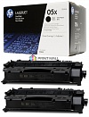 Картридж HP LaserJet P2055 Black (2*6500 стр.) CE505XD