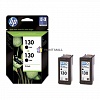Картридж HP №130 DeskJet 5743, 5943, 9803 (2шт х C8767HE) Black C9504HE