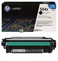Картридж HP Color LaserJet CP3525, CM3530 Black (10500 стр.) CE250X