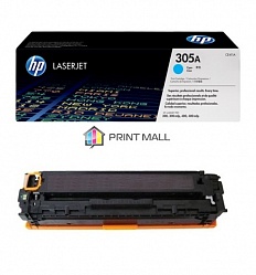 Картридж HP Color LaserJet Color M351, M451, M375, M475 Cyan (2600 стр.) CE411A