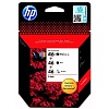 Картридж HP Deskjet Ink Advantage 2020hc, 2520hc (2 Black+ 1 Color) F6T40AE