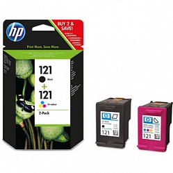  HP 121 DJF4283, D2563 (Black + Color) CN637HE