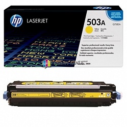 Картридж HP Color LaserJet 3800 (4000 стр.) Yellow Q7582A