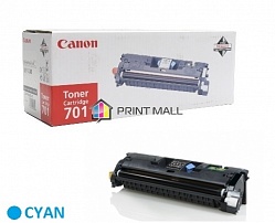 Картридж Canon 701C LBP5200, MF8180C (4000 стр.) Cyan