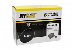  Hi-Black (HB-Q7551X)  HP LJ P3005/M3027MFP/M3035MFP, 13K