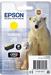 Картридж EPSON с желтыми чернилами (стандартная ёмкость) для XP-600/605/700/800/710/820 C13T26144012