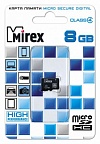   microSD 8GB Mirex microSDHC Class 4 13612-MCROSD08