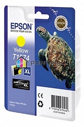 Картридж EPSON желтый для R3000 C13T15744010