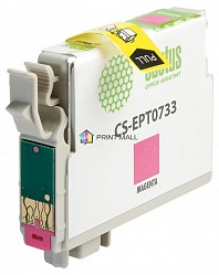 EPT0733   Epson Stylus 79, C110, 3900, CX4900, CX5900, CX7300, CX8300 Magenta 11,0 . (Cactus)