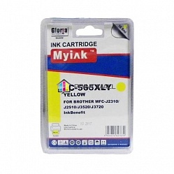  MyInk  BROTHER MFC-J3520/J3720 (LC565XLY) Yellow (16,6 ml, Dye)