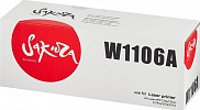 Картридж Sakura W1106A для HP LaserJet 107a/LJ 107r/LJ 107w/LJ 135a/LJ 135r/LJ 135w/LJ 137fnw, черный, 1000 к.