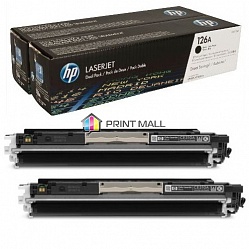 Картридж HP Color LaserJet Pro CP1025 Black (2*1200 стр.) CE310AD
