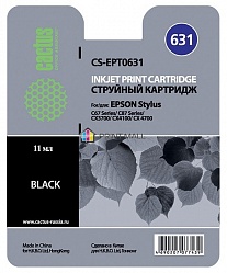 EPT0631   Epson Stylus C67 Series, C87 Series, CX3700, CX4100, CX4700 Black 8,2 . (Cactus)