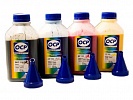 Комплект чернил OCP для Epson Expression Home XP-33, XP-313, XP-103, XP-203, XP-207, XP-303, XP-306, XP-403, XP-406, XP-413 (с повышенной светостойкостью, 4 цвета по 500 гр.)