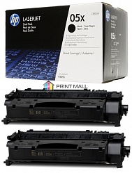 Картридж HP LaserJet P2055 Black (2*6500 стр.) CE505XD