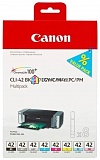 Набор картриджей CANON CLI-42 многоцветный,  8 картриджей CLI-42 Multi Pack/6384B010