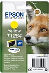 Картридж EPSON желтый для S22/SX125/SX425/BX305 C13T12844012