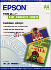    EPSON Photo Quality Self-Adhesive Paper A4 (10 , 167 /2) C13S041106