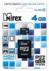   microSD 4GB Mirex microSDHC Class 4 (SD ) 13613-ADTMSD04