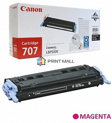 Тонер-картридж Canon 707M LBP-5000, 5100 (2000 стр.) Magenta