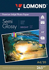  Lomond 1106301  (Semi Glossy)      , - , A4, 265 /2, 20 .