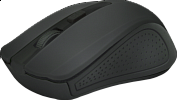 Беспроводная оптическая мышь Defender Accura MM-935 чёрный, 4 кнопки, 800-1600 dpi 52935