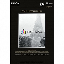   EPSON Fine Art Paper Cold Press Natural A3+ (25., 340 /2) C13S042300