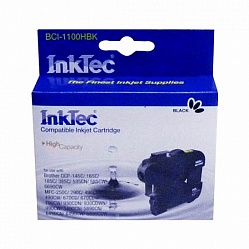   Brother DCP145C, DCP6690CW, MFC250C, MFC990C (LC1100BK) Black (InkTec)
