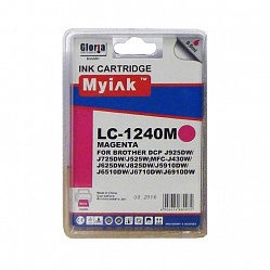  MyInk  BROTHER MFC-J6510/6710/6910 (LC1240M) Magenta (9,6 ml, Dye)